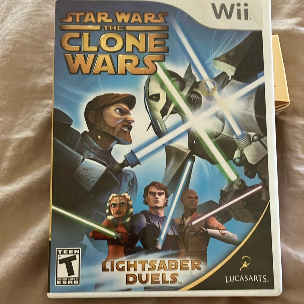 Star Wars The Clone Wars Wii Game